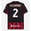 Muški Nogometni Dres AC Milan Pervis Estupinan #2 Domaci 2025-26 Kratak Rukav